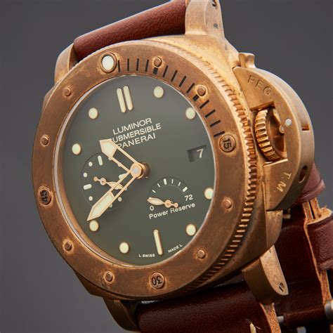 panerai luminor submersible bronze|panerai luminor 1950 3 days.